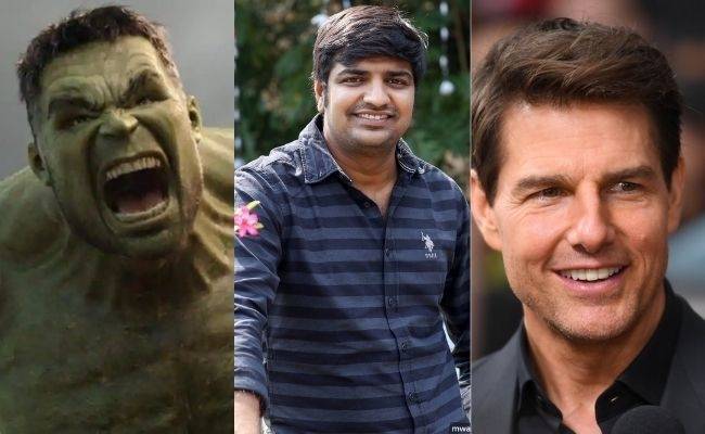 Sathish's Tom Cruise and Hulk version videos go viral