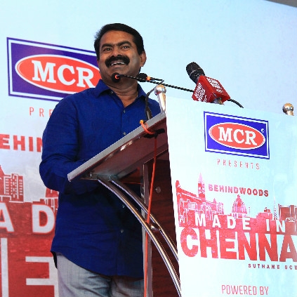 Seeman talks about Behindwoods Made In Chennai conclave