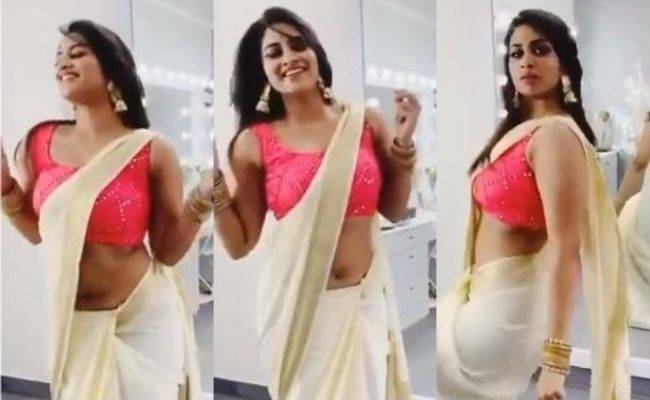 Shivani Narayanan latest onam special dance video goes viral