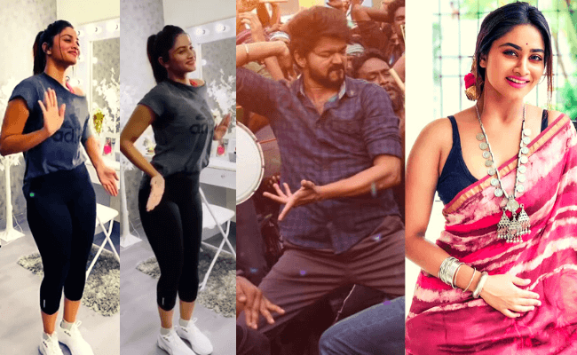 Shivani Narayanan's viral videos dancing for Vijay's Vaathi Coming and Butta Bomma