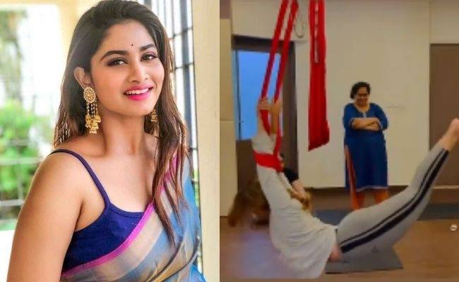 Shivani's latest AERIAL YOGA video is rocking the Internet - VIRAL VIDEO
