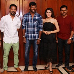 Shooting update of Vishal - Karthi's Karuppu Raja Vellai Raja directed by Prabhu Deva