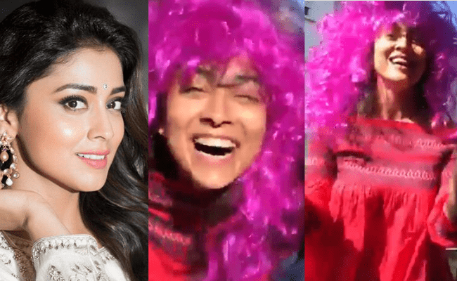 Shriya Saran's dances her mood out in corona lockdown