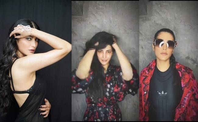 Shruti Haasan's latest make-up cute dance video