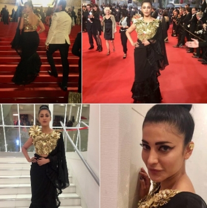 Shruti Haasan's stunning looks at the Cannes 2017