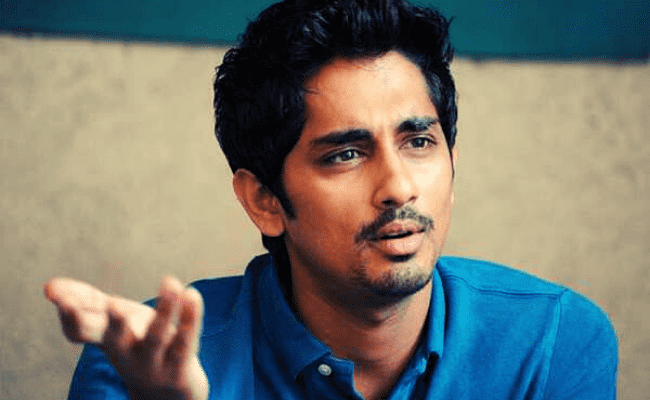 Siddharth tweets he received over 500 calls of abuse, rape & death threats