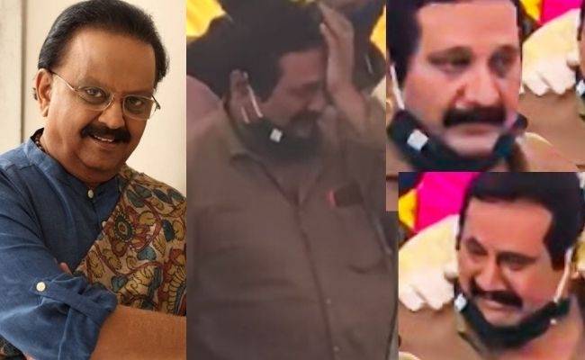 Singer Mano in tears after seeing SPB for the last time