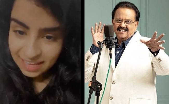 Sivaangi pays musical tribute to SPB watch video here