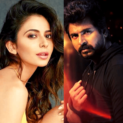 Sivakarthikeyan Rakul Preet Singh's SK 14 title look will be launched by AR Rahman