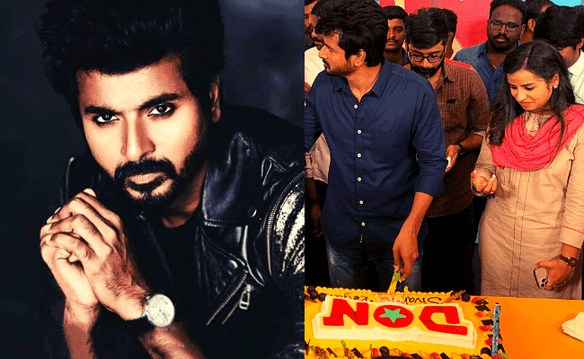 Sivakarthikeyan’s birthday celebration viral pics from Don shooting spot with Sivaangi