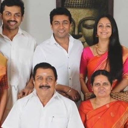 Sivakumar, Suriya and Karthi donate Rs 50 Lakhs for Gaja cyclone relief