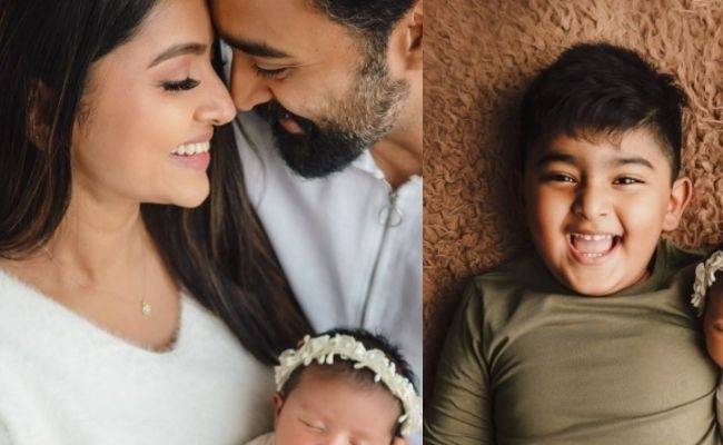 Sneha and Prasanna share their child's first ever - Aadhyantaa's image goes viral