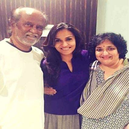 Soundarya Rajinikanth posts lovely wishes for Rajinikanth and Latha