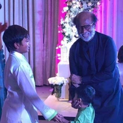 Soundarya Rajinikanth tweets picture of her son - Rajinikanth family summer