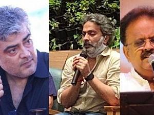 SP Charan replies to question on Ajith silence on SPB's death!