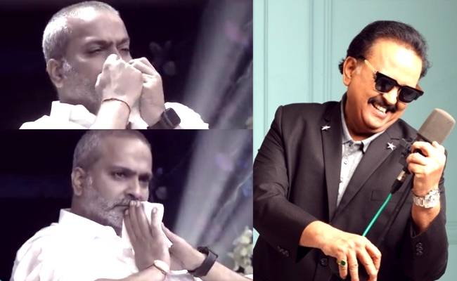 SP Charan tears up while paying musical tribute to SPB in Vijay TV