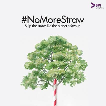 SPI Cinemas go green with No straw policy