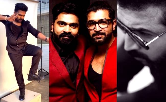 STR and Arun Vijay's mirattal photoshoot video is going viral
