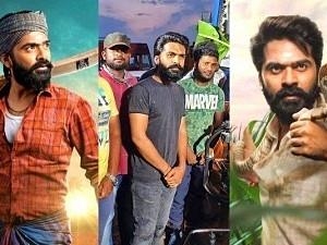 Pooja celebration at the sets of Eeswaran - Check out STR's latest stills!