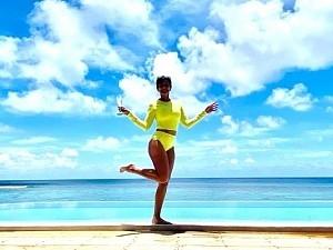 Wow: STR's Manmadhan actress adopts a baby girl, shares pic!