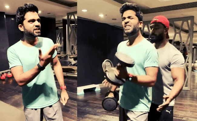 STR’s new workout video with his fitness trainer goes viral