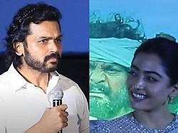 &ldquo;An attempt is made at every moment to spoil a film. But&hellip;&rdquo; Karthi at Sulthan press meet! VIDEO