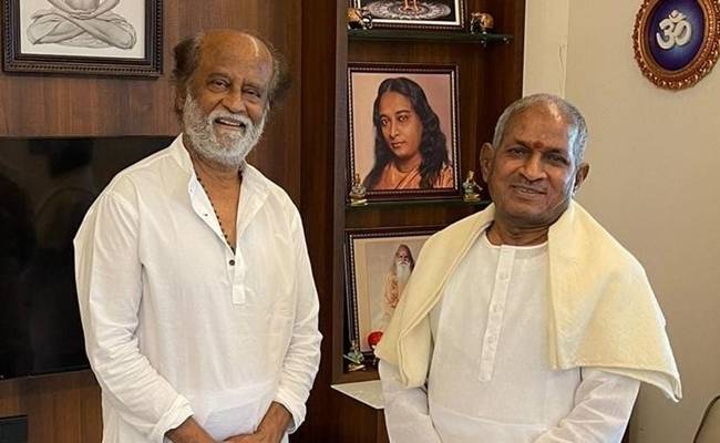 Superstar Rajinikanth meets Ilaiyaraaja; Photos go Viral