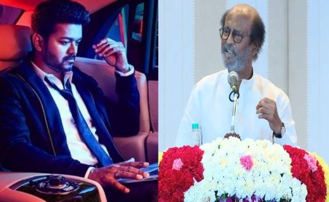 Super Star Rajinikanth's political press meet has Vijay's Sarkar climax.