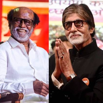 Superstar Rajinikanth congratulates Amitabh Bachchan on winning Dadasaheb Phalke award