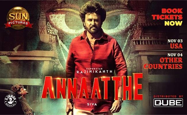 Superstar Rajinikanth's ANNAATTHE to release in record number of theatres abroad! - Full Details