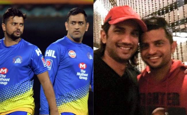 Suresh Raina emotional about Reel Dhoni Sushant