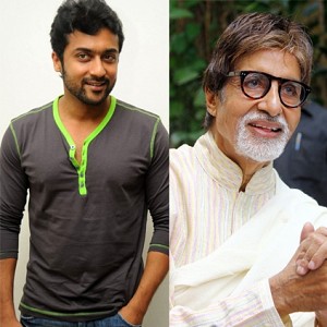 It is Suriya in Tamil and Amitabh in Hindi