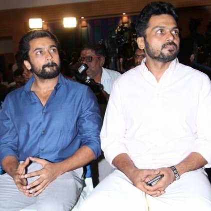 Suriya and Karthi donate 25 Lakhs for Kerala flood relief