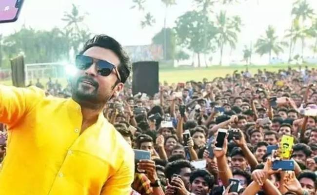 Suriya gesture for fans proves he has a heart of gold