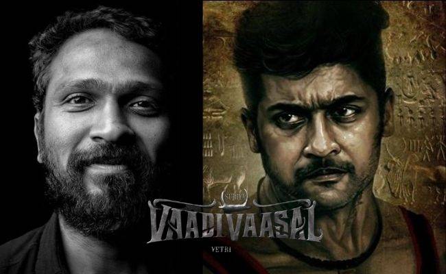 Suriya Vetrimaran's VAADIVAASAL TITLE Look poster viral