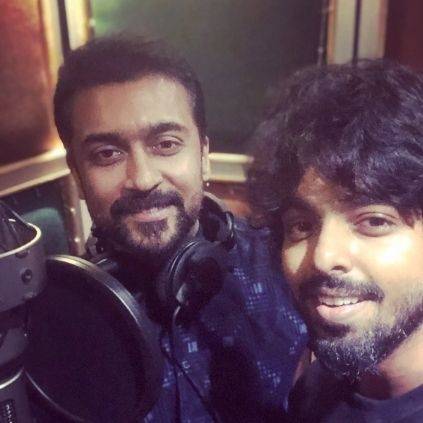 Suriya's Soorarai Pottru GV Prakash update about Maara Theme in Suriya voice releasing as Single