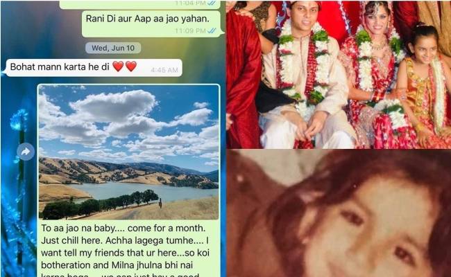 Sushant sister posts last WhatsApp chat before his demise