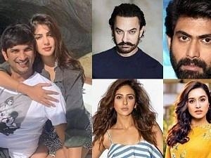 Sushant Singh Rajput case: Rhea's call details with Aamir Khan, Rakul Preet, Rana Daggubati and others!