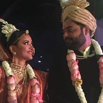 Swetha Basu Prasad gets married to director Rohit Mittal