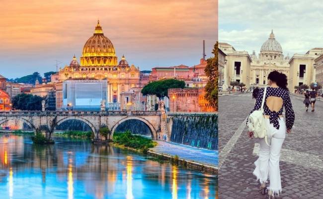 Taapsee Pannu posts throwback picture on Instagram from Rome trip
