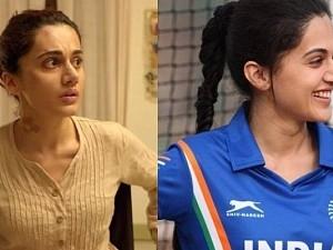 "I hope we don't end up making her a spin bowler" - Taapsee's latest statement is turning heads! What is she talking about?