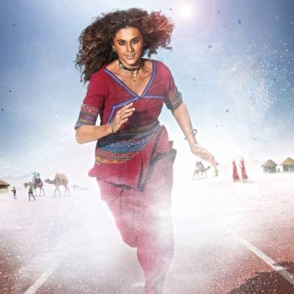 Taapsee Pannu’s motion poster from Rashmi Rocket out