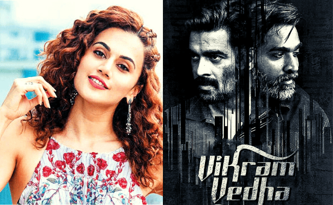 Taapsee Pannu's next welcomes this powerful Vikram Vedha actor ft Hareesh Peradi ft Mishan impossible