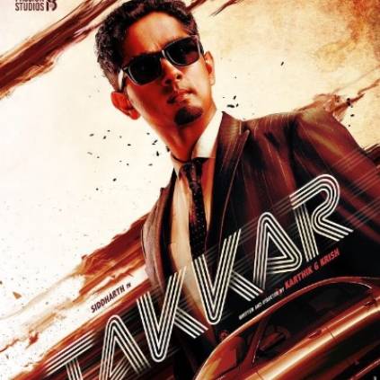 Takkar first look poster ft. Siddharth has released