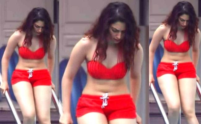 Tamannaah raises the temperature in this unseen Bikini pic