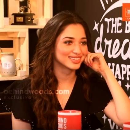 Tamannaah talks about Thalapathy Vijays dialogue in Petromax trailer in an exclusive interview