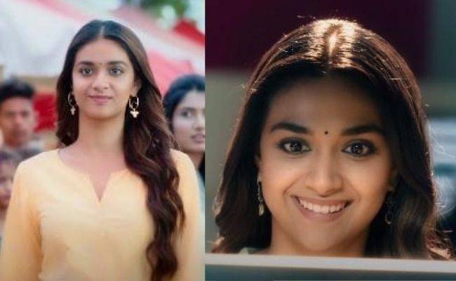 Teaser of Keerthy Suresh - Nithin’s next movie Rang De releases