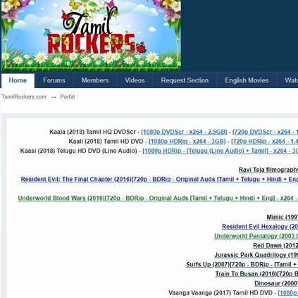 TFPC has suspended Tamilrockers and tamilrage