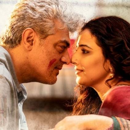 Thala Ajith and Vidya Balan from new Nerkonda Paarvai song