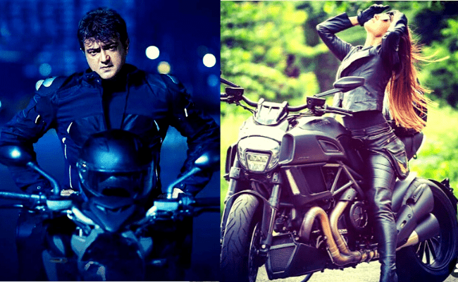 Thala Ajith meets this famous motor-biking world record holder - reason revealed; viral Pic ft Maral Yazarloo